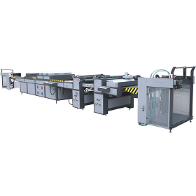 Automatic UV varnishing Machine